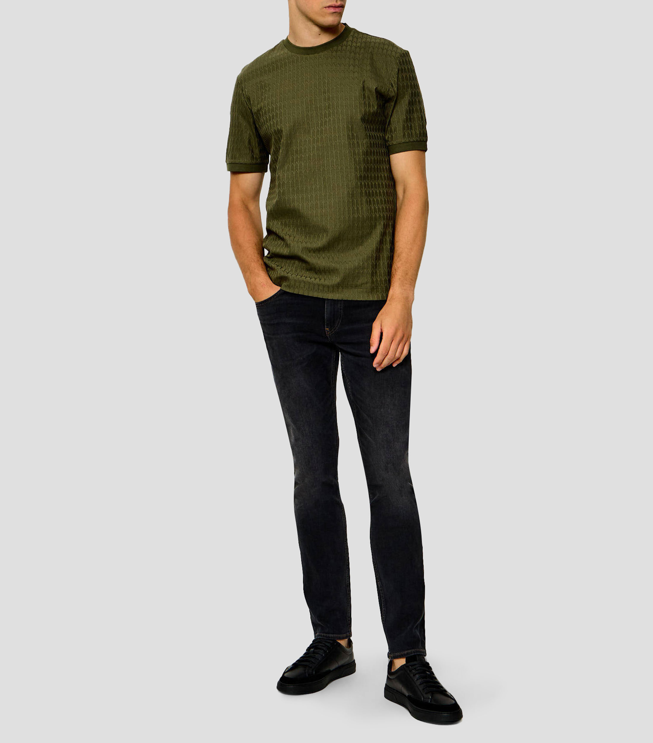 Playera cuello redondo manga corta fantasía Hombre